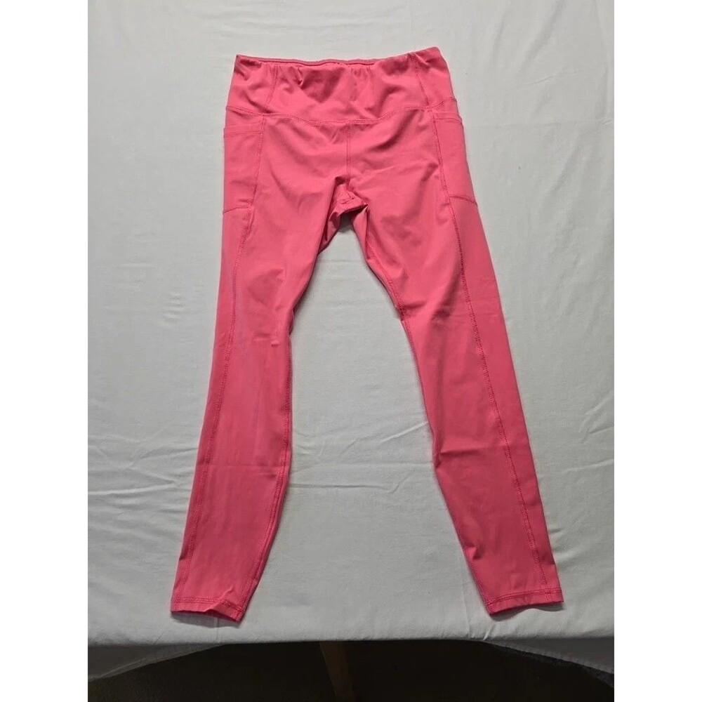 Avia Women’s Legging Pink Size L ( 12-14 ) Brand W/ Side Pockets